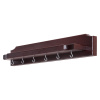 Киевница настенная Эльза для 6 киев, дуб (махагон)