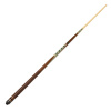Бильярдный кий укороченный Coffee 123 см (граб, черный граб), двухсоставной